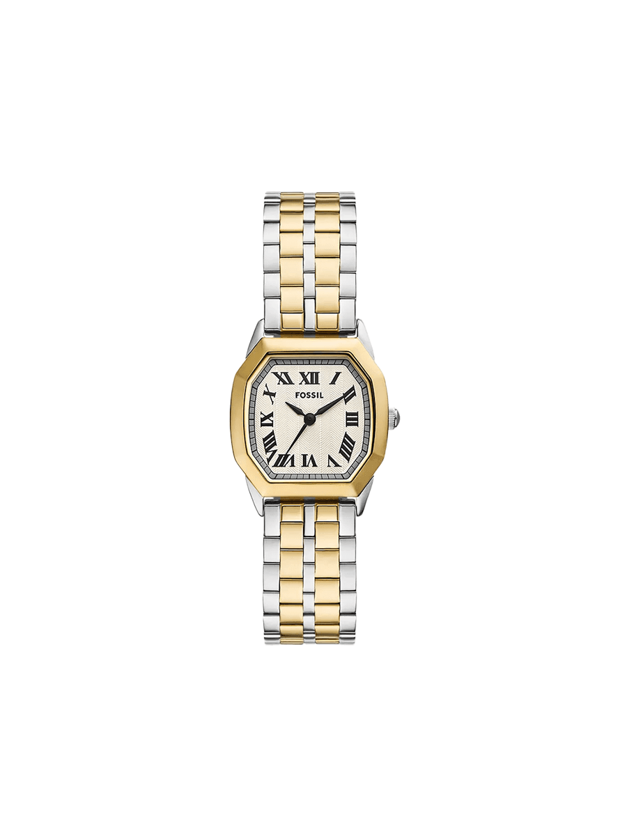 Fossil Harlow Three-Hand Two-Tone Stainless Steel Watch