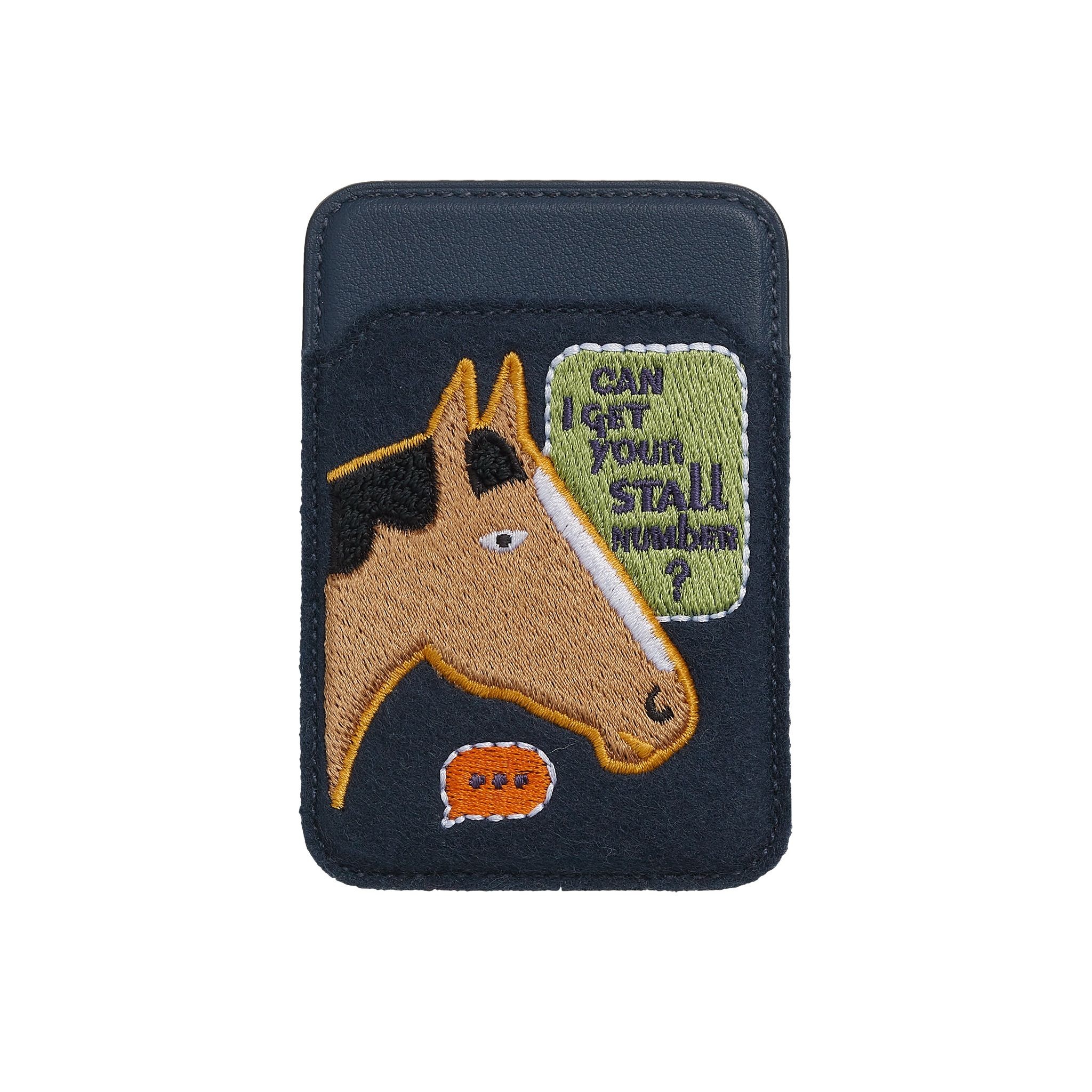 Hermes Horse MagSafe card holder