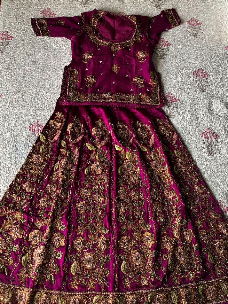 A poshak from Gen Z craft collector Jaahal Gadhvi's collection