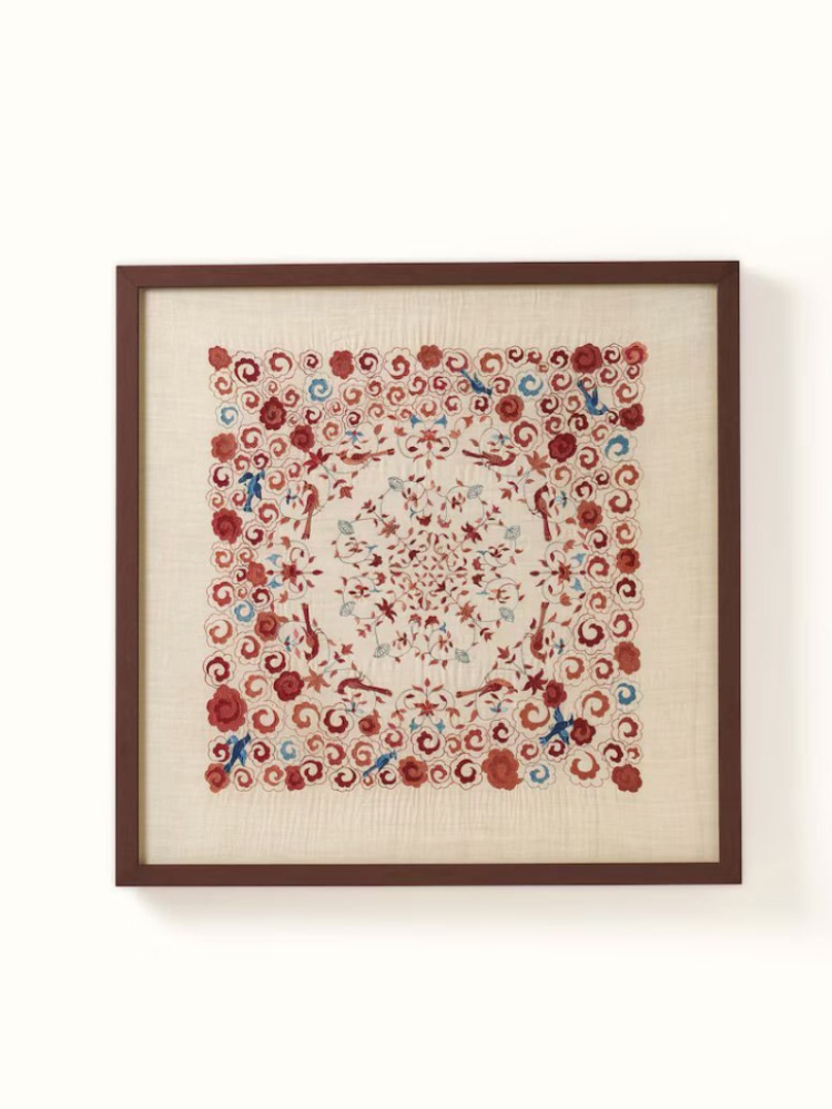 A contemporary take on Chamba Rumal as textile art
