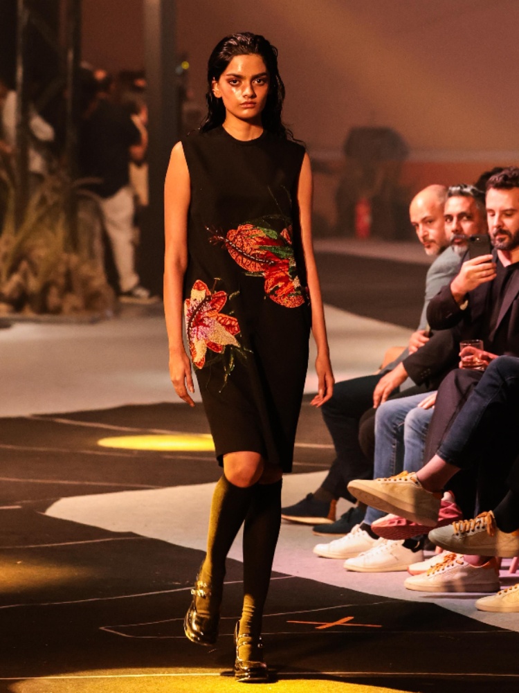 Looks from the Huemn SS 26 runway show