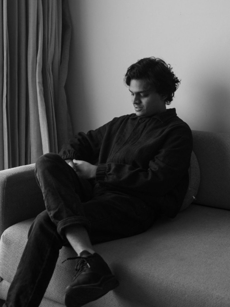 The designer Naushad Ali