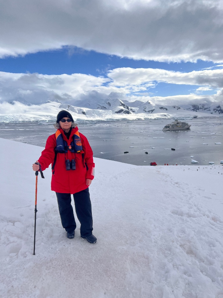 Archana Jain in Antarctica
