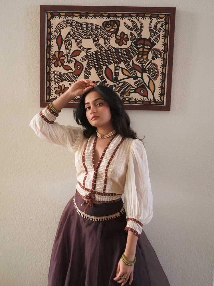 A sohrai painting from Hazaribagh