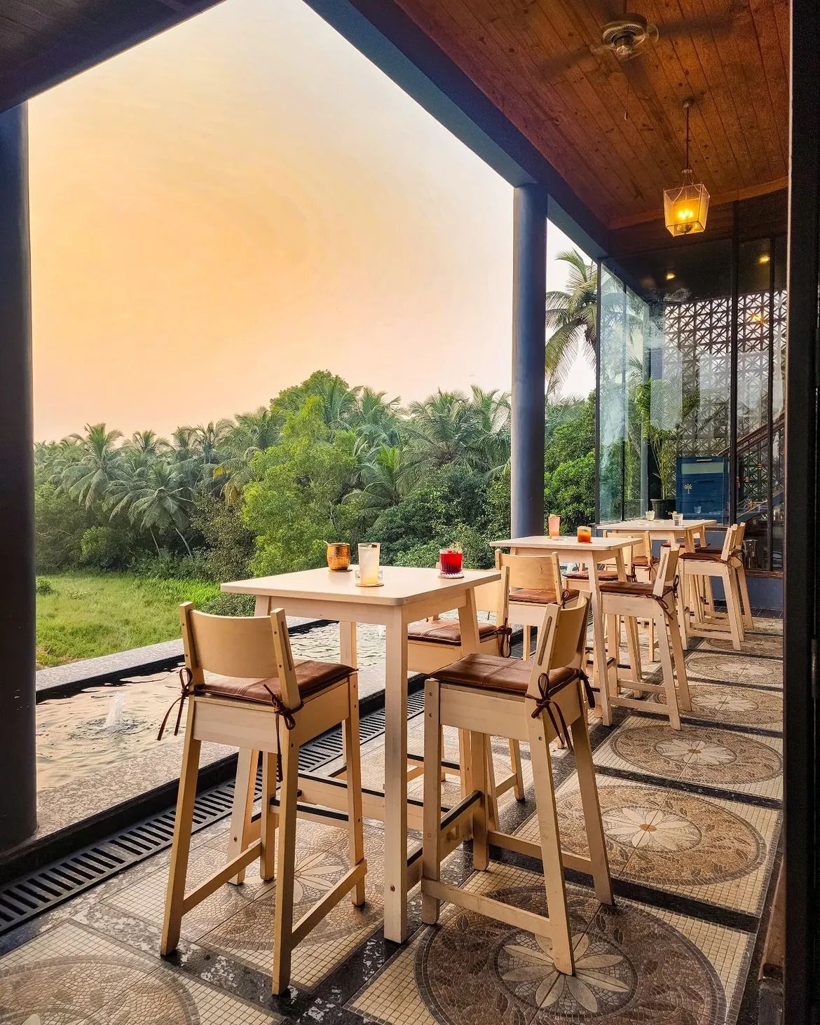 Outdoor seating