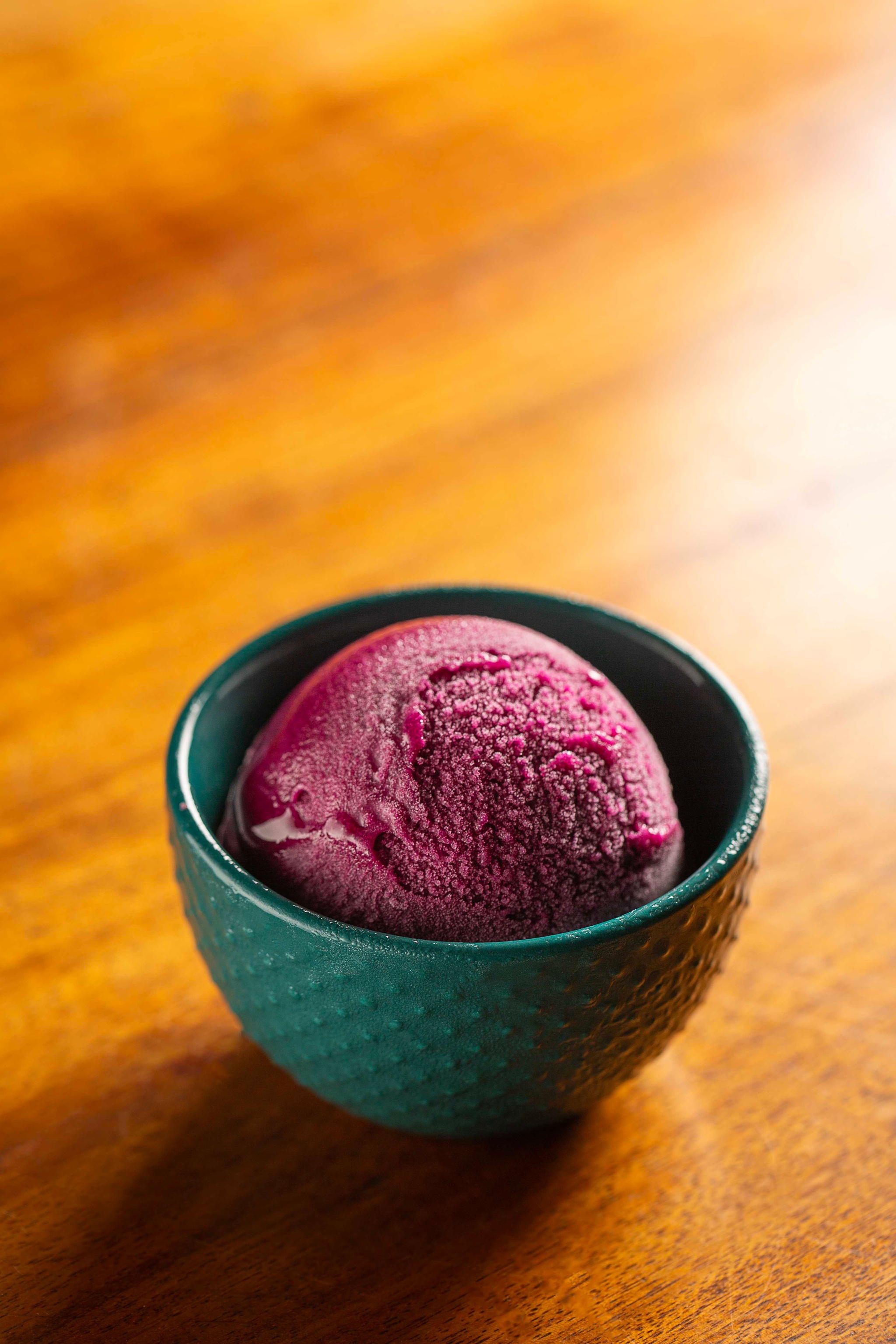 Handcrafted jamun sorbet