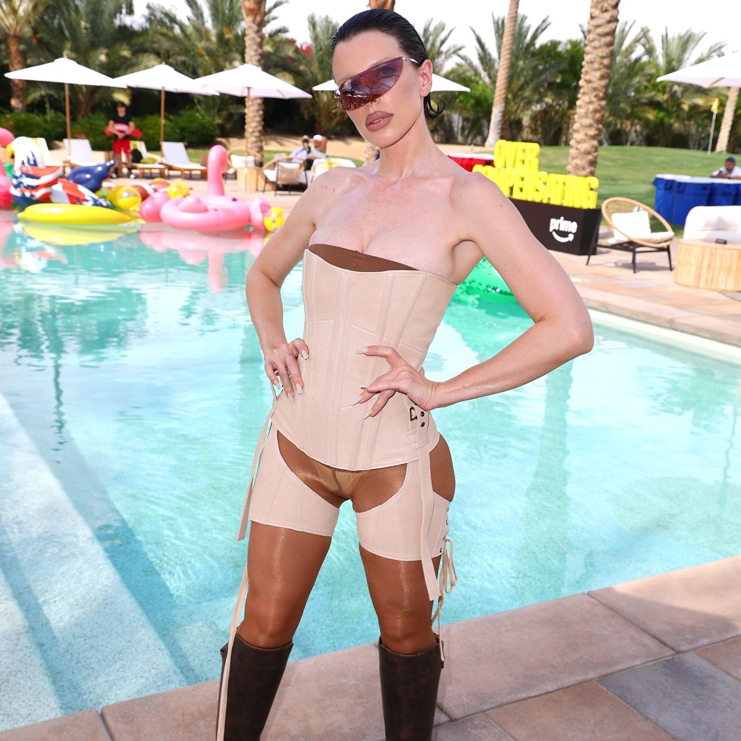 Julia Fox at Coachella 2025
