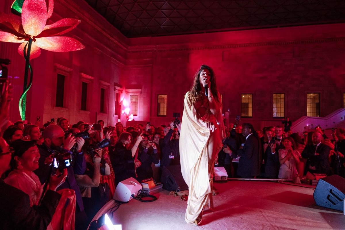 M.I.A at the pink ball