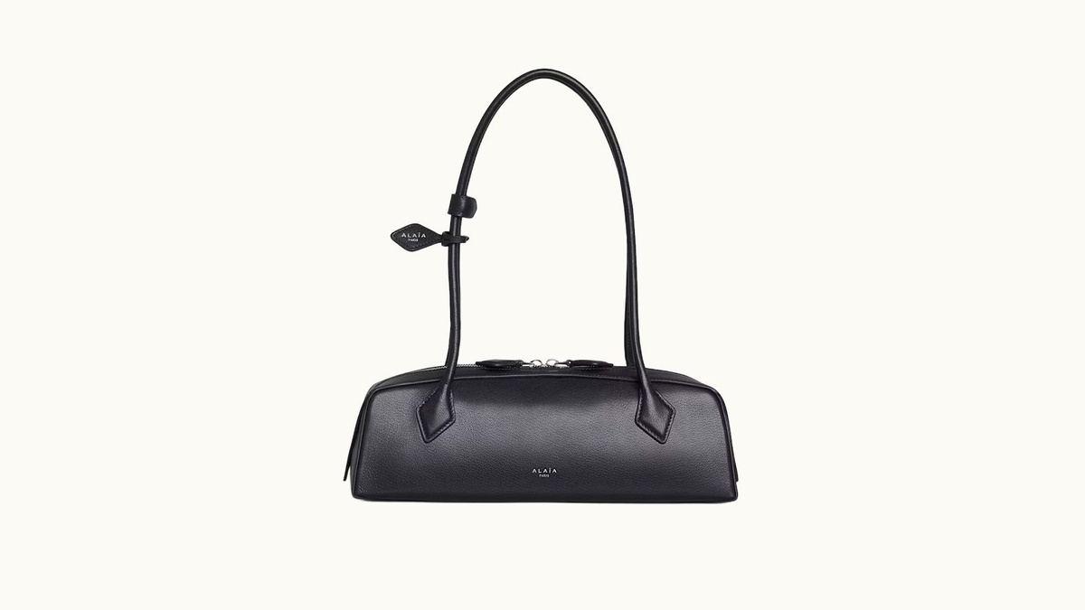 LE TECKEL MEDIUM BAG IN GOATSKIN Alaia, Investment Bags, The Nod Mag