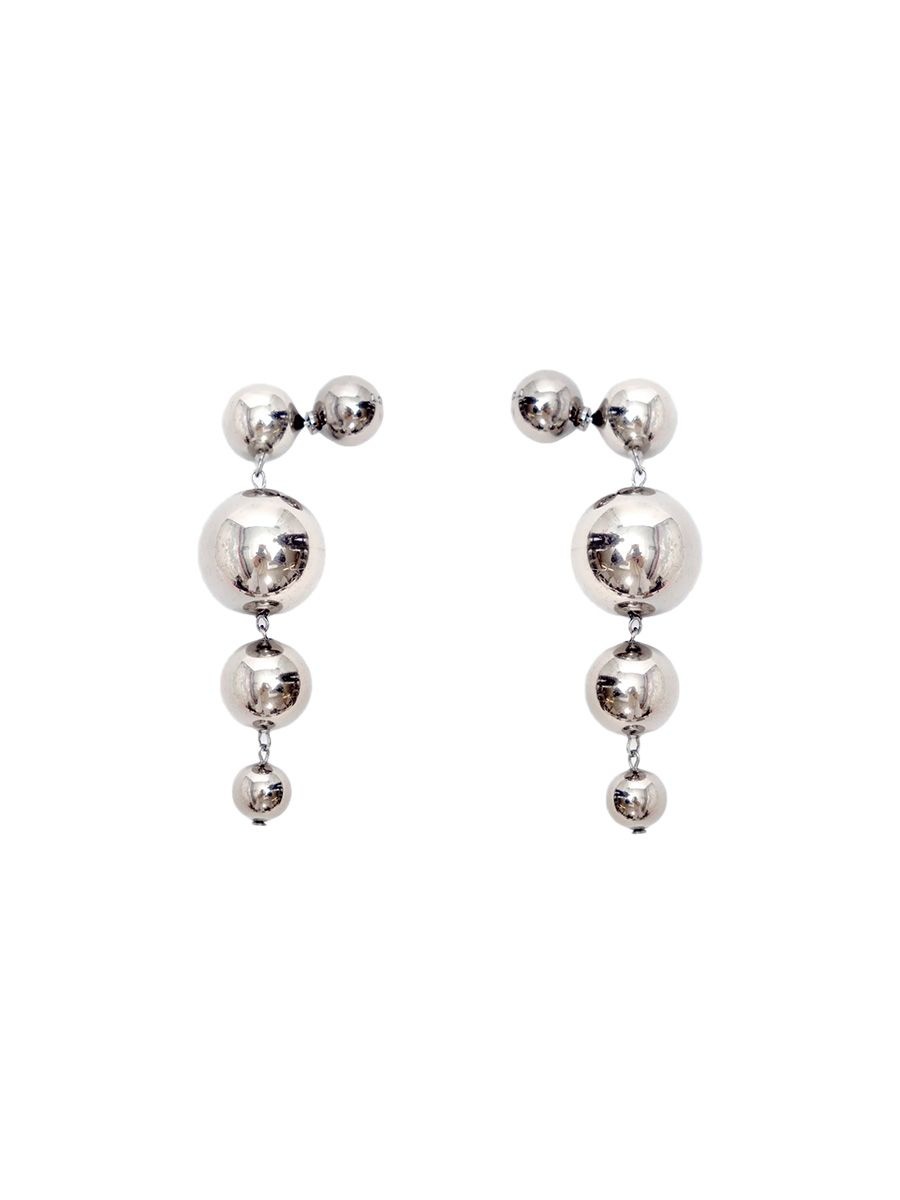 Circle of Life silver ball earrings, Lovebirds Studio, ₹13,900