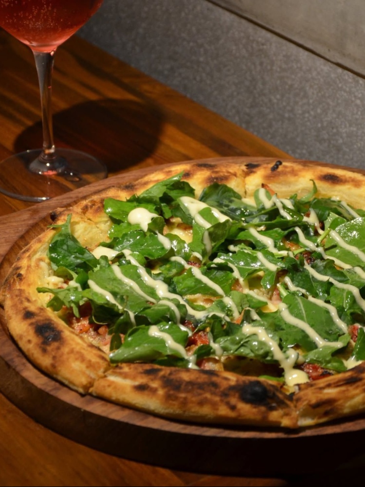 Arugala pizza