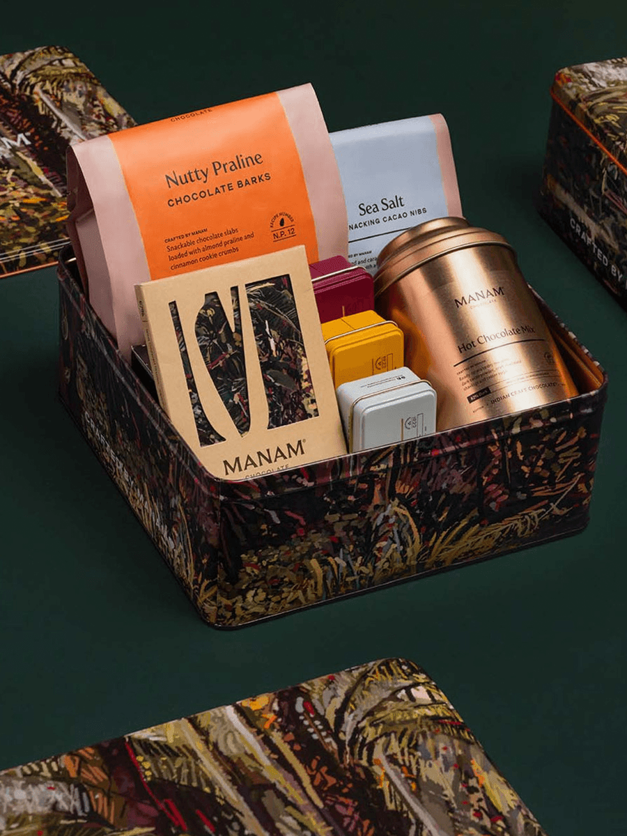 Manam Chocolates The Chocolatier's Celebration Tin
