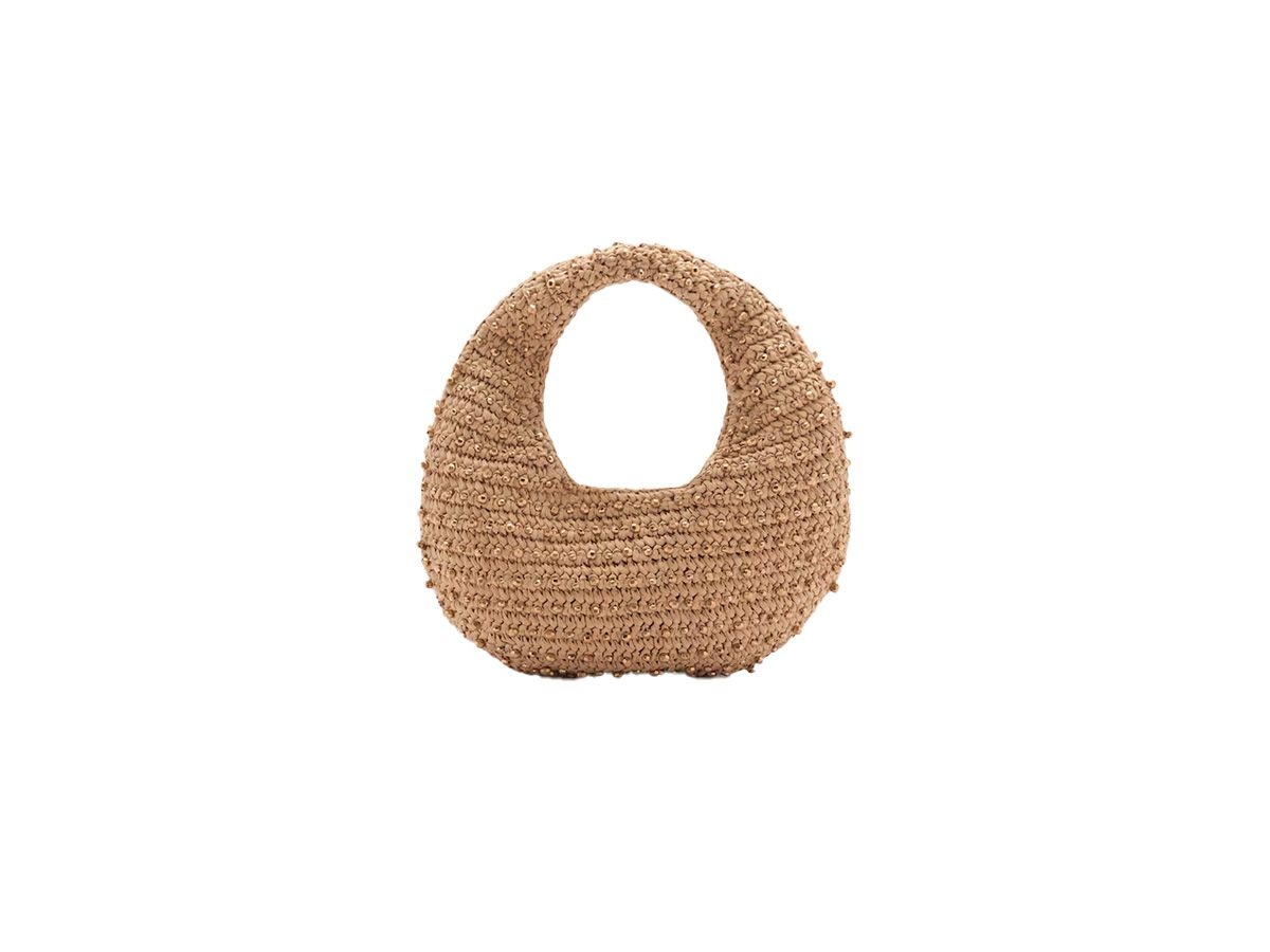 Mango Natural fibre bag with beads