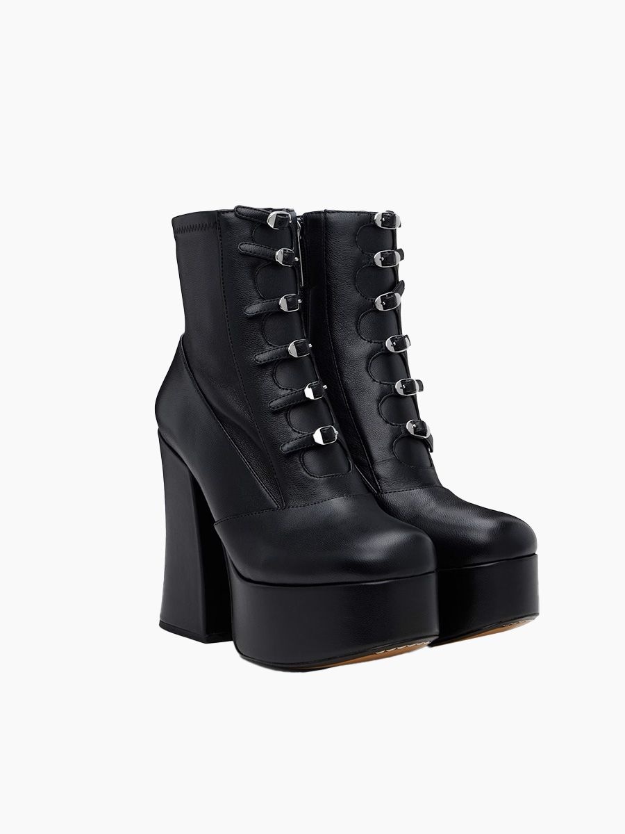Marc Jacobs Black The Kiki Stretch Ankle Boots