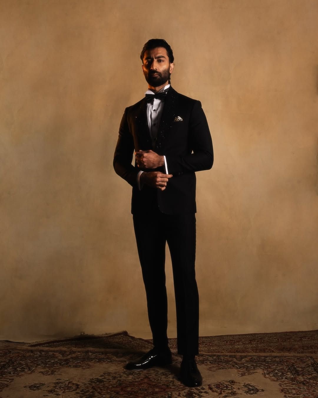 Hand-embroidered Floral Lapel Tuxedo from Navaar, the latest colleciton by Mr Fox