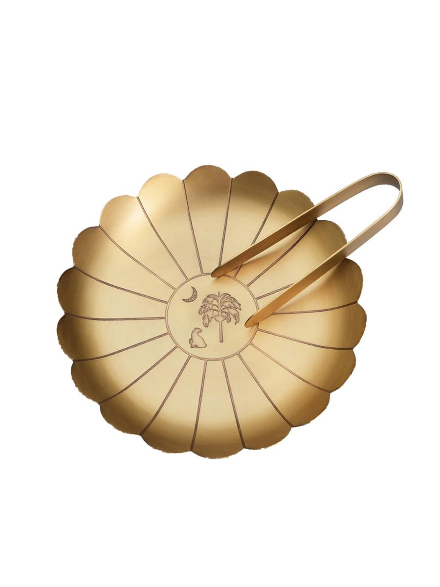 Desert Trail platter with tong, Nicobar