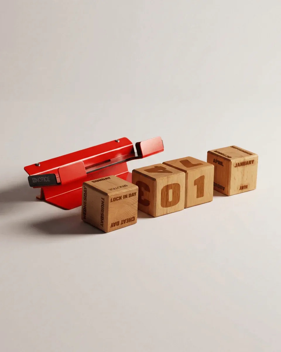 Notice block calendar