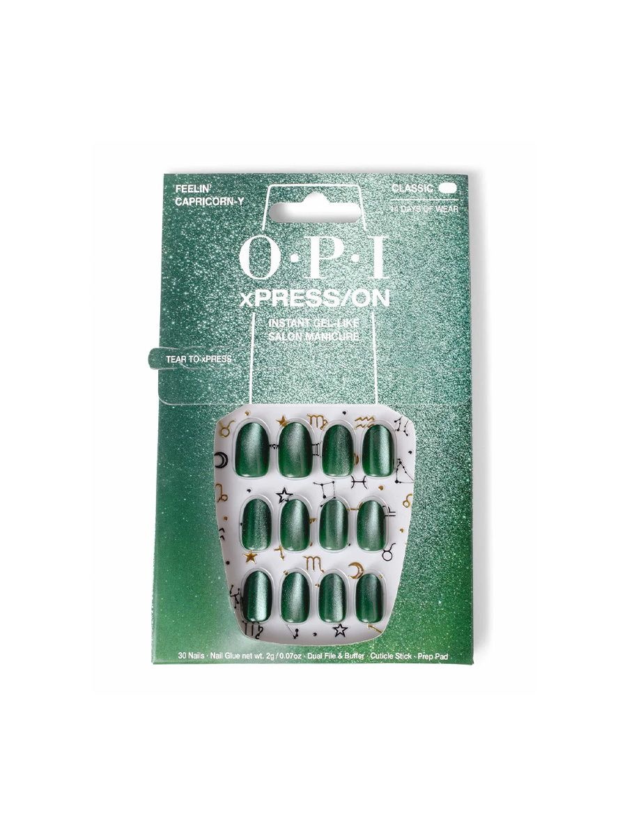 O.P.I xPRESS ON Feelin’ Capricorn-y