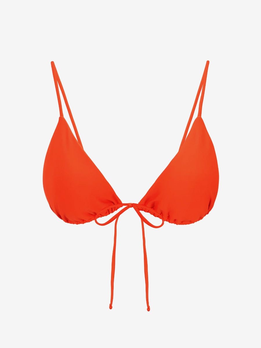 Ookioh orange Ipanema Bikini Top