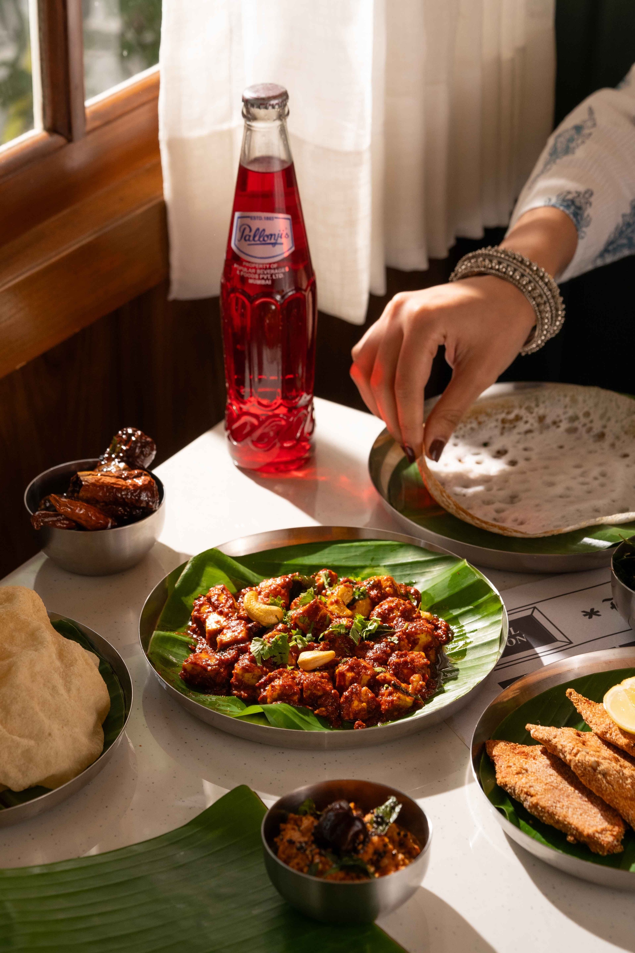 Mushroom ghee roast