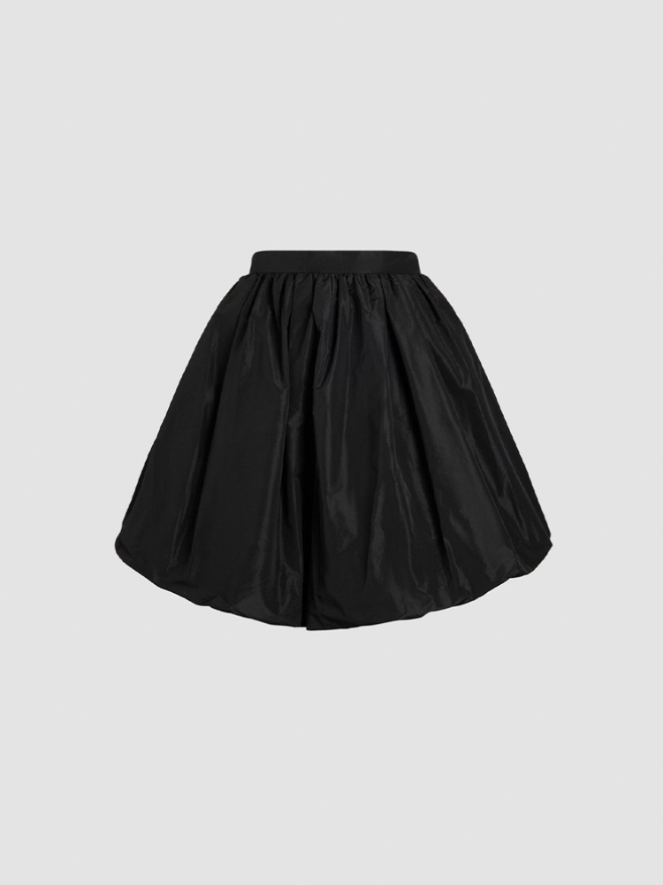 Patou recycled faille bubble skirt