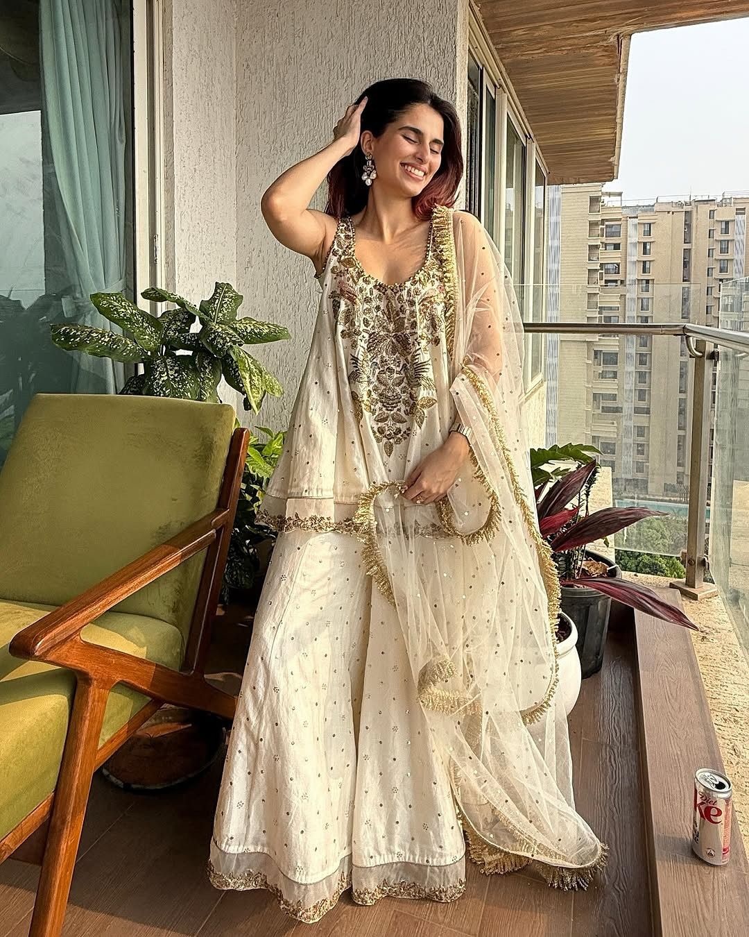 Mukaish sharara by Payal Singhal