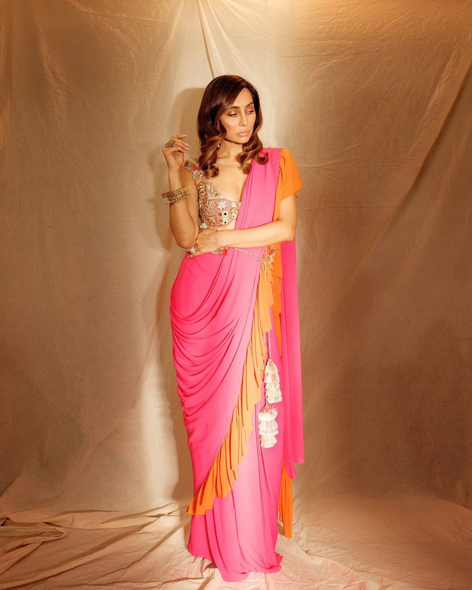 Payal Singhal sari