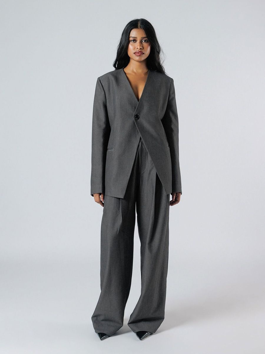 Polite Society Core grey blazer