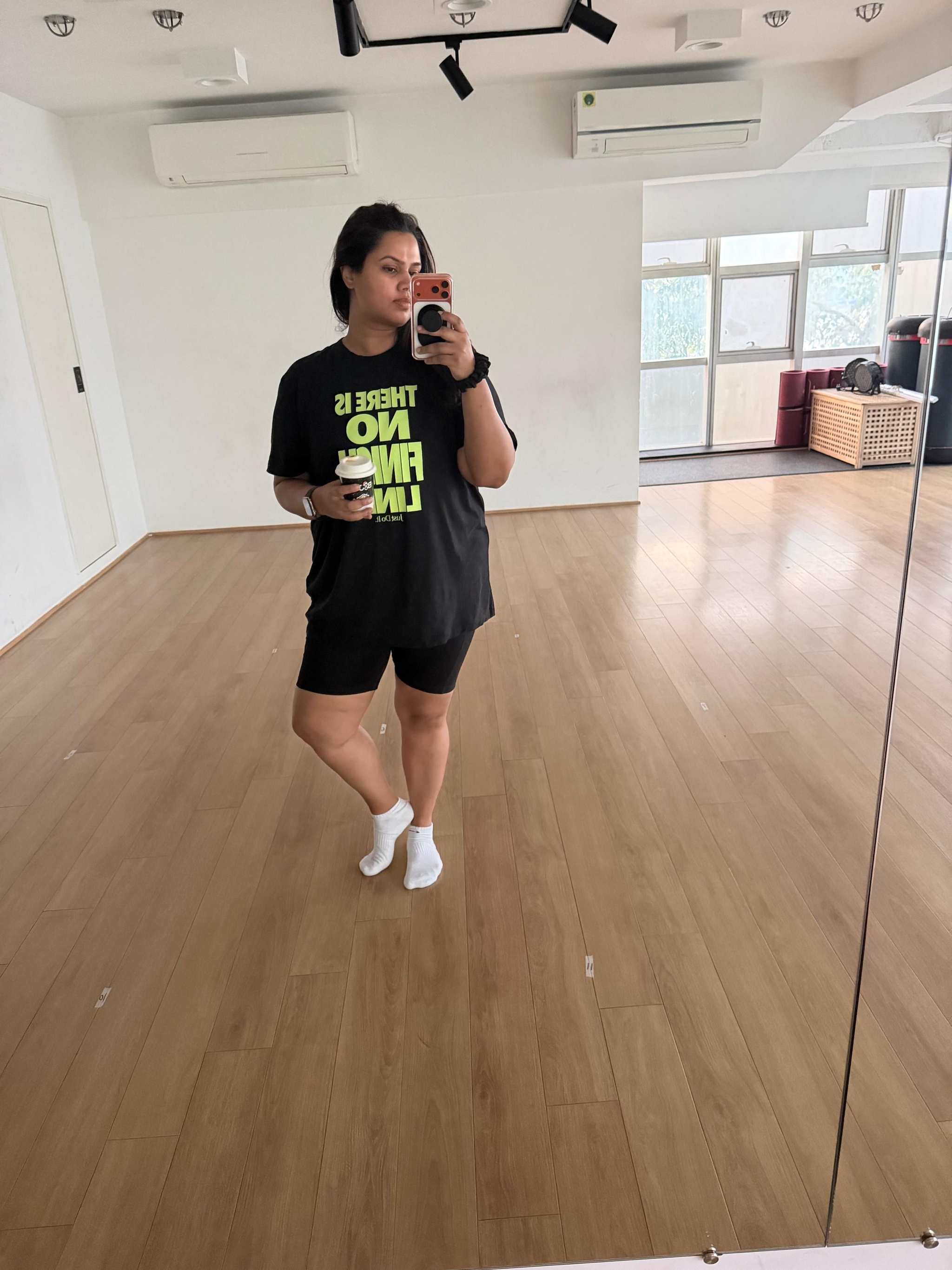 Pooja Dhingra in her workout gear