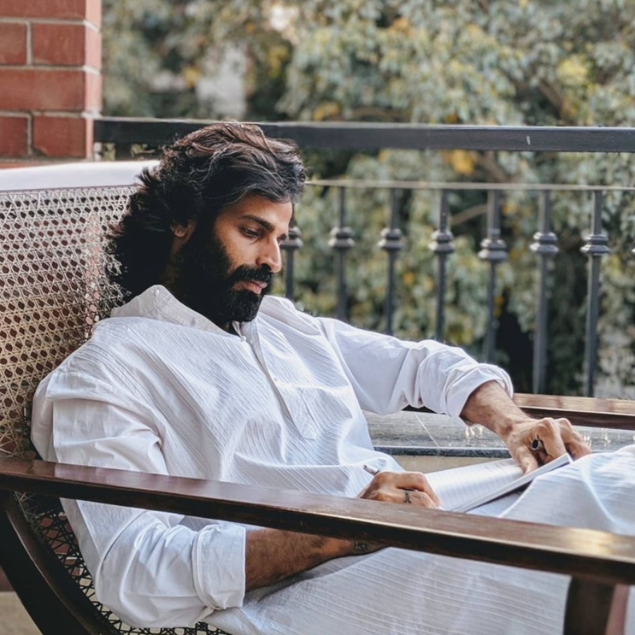 The designer Pranav Kirti Misra of Huemn