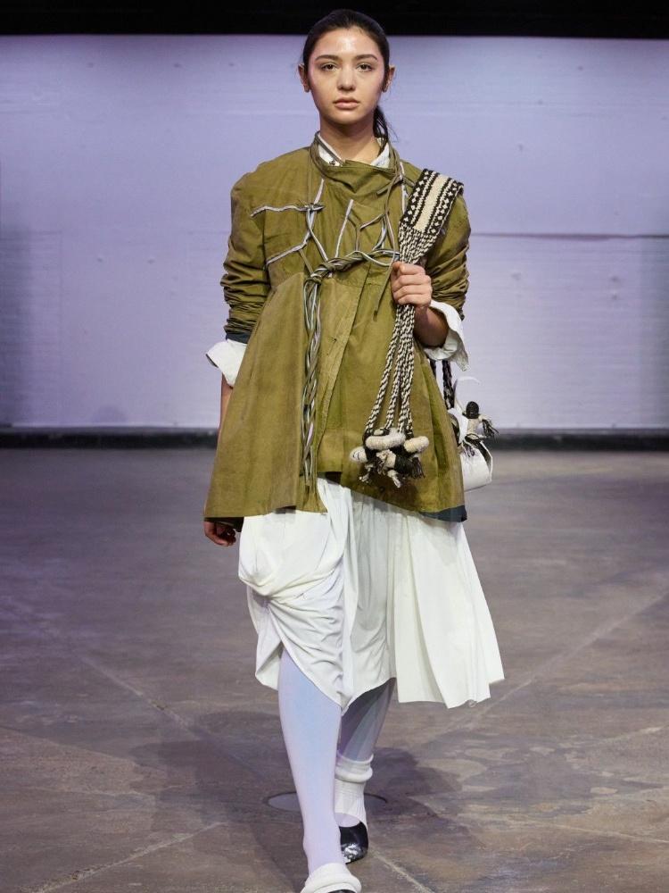 Looks from Pranjali Menaria’s CSM graduate show in 2026