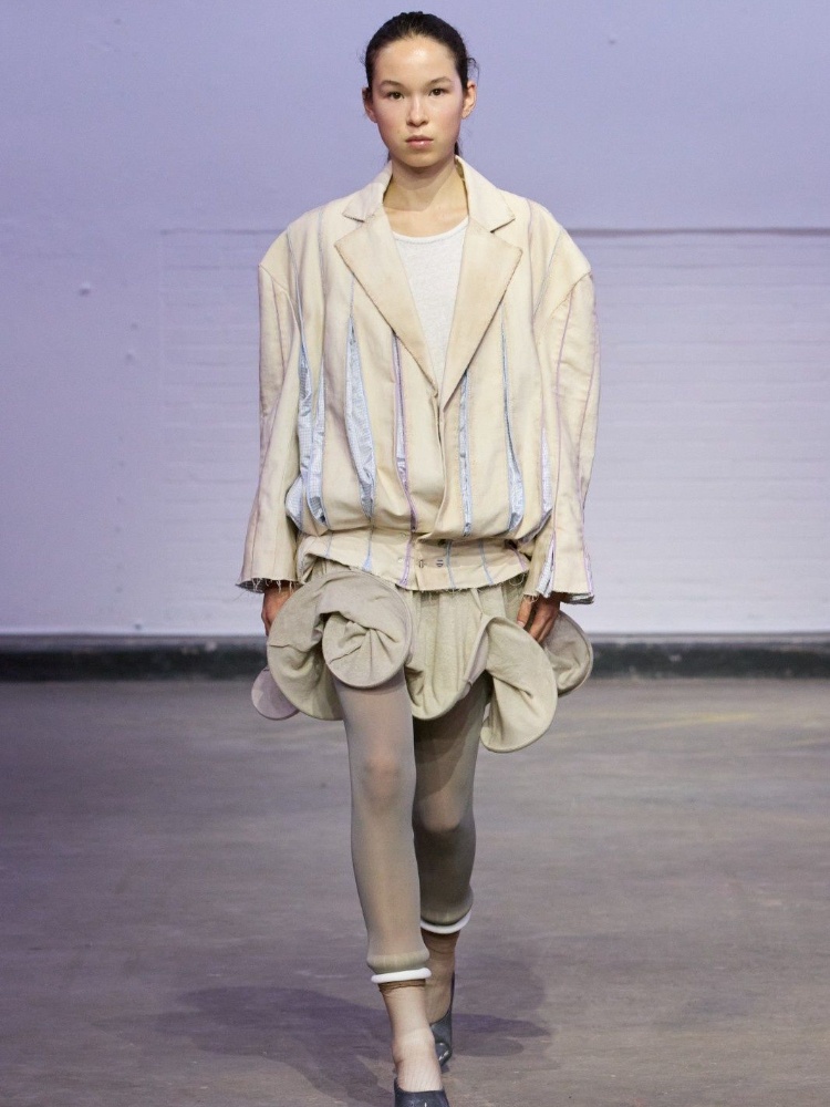 Looks from Pranjali Menaria’s CSM graduate show in 2026
