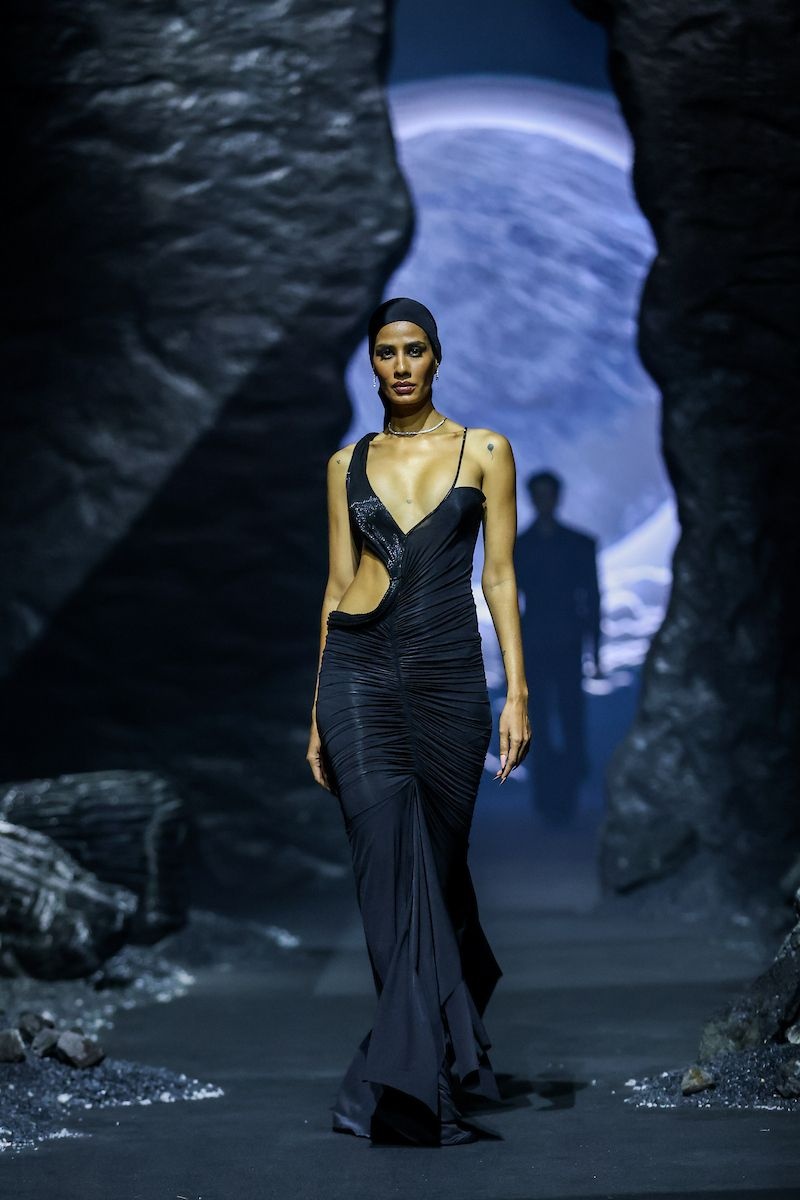 Amit Aggarwal Naked Dress