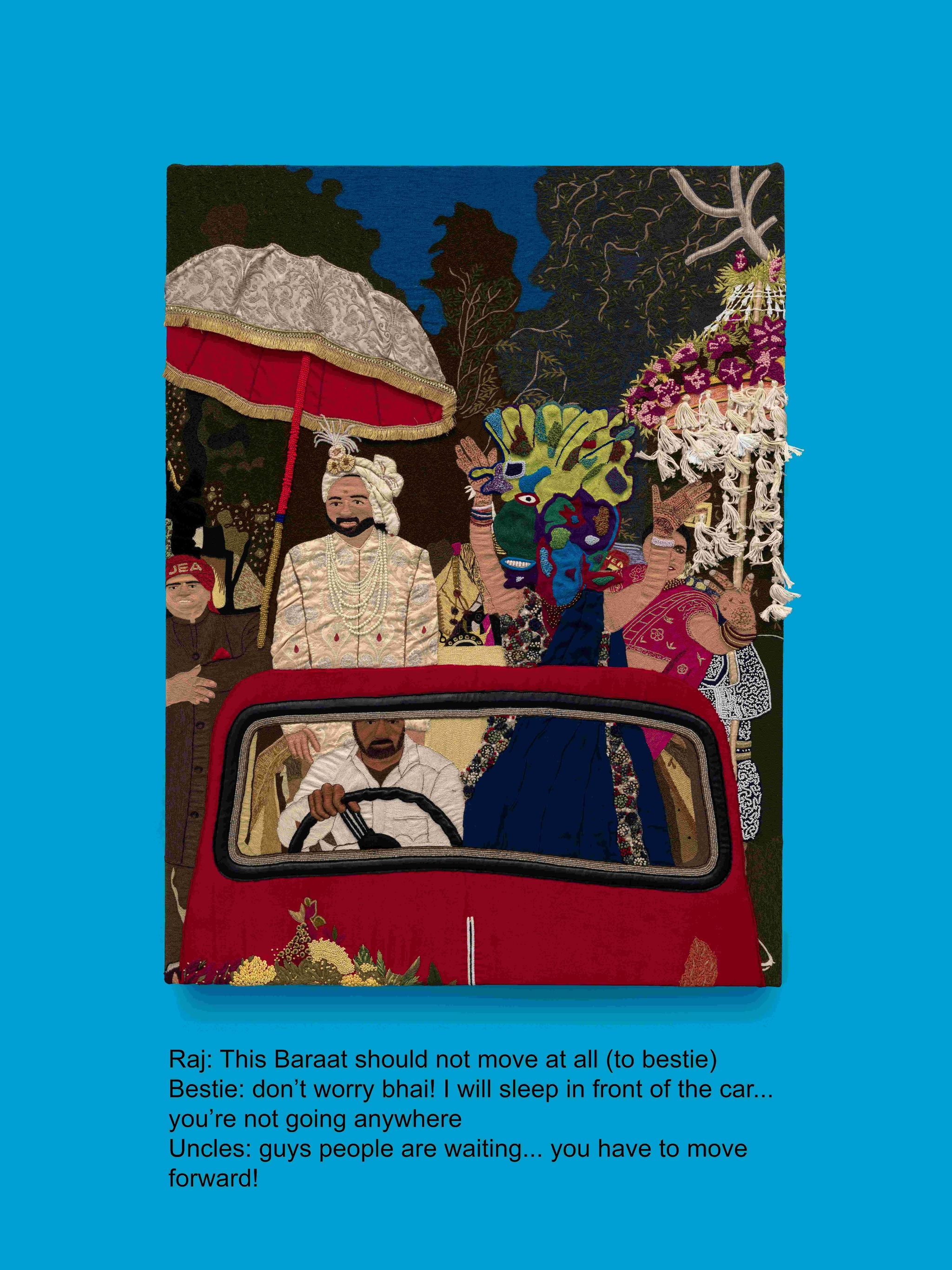 From Viraj Khanna's solo show _Why Did I Say Yes?_ at Rajiv Menon Contemporary, The Nod Mag