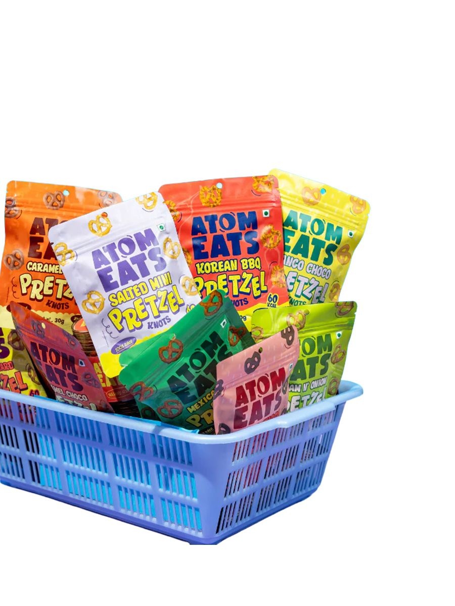 Pretzels Try 'Em All Combo Pack, Rakshabandhan Gift, The Nod Mag