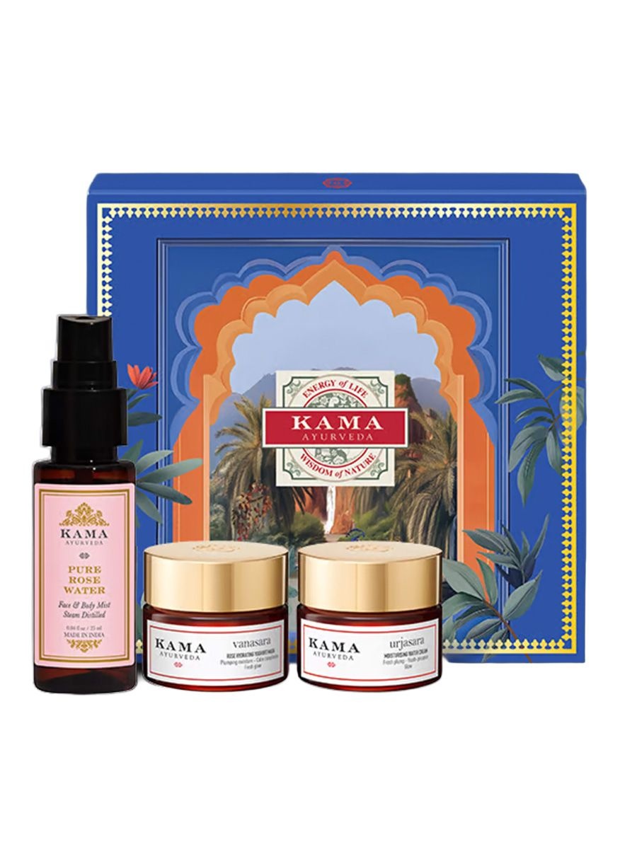 Kama Ayurveda Replenish & Restore Gift Set, Rakshabandhan Gift, The Nod Mag