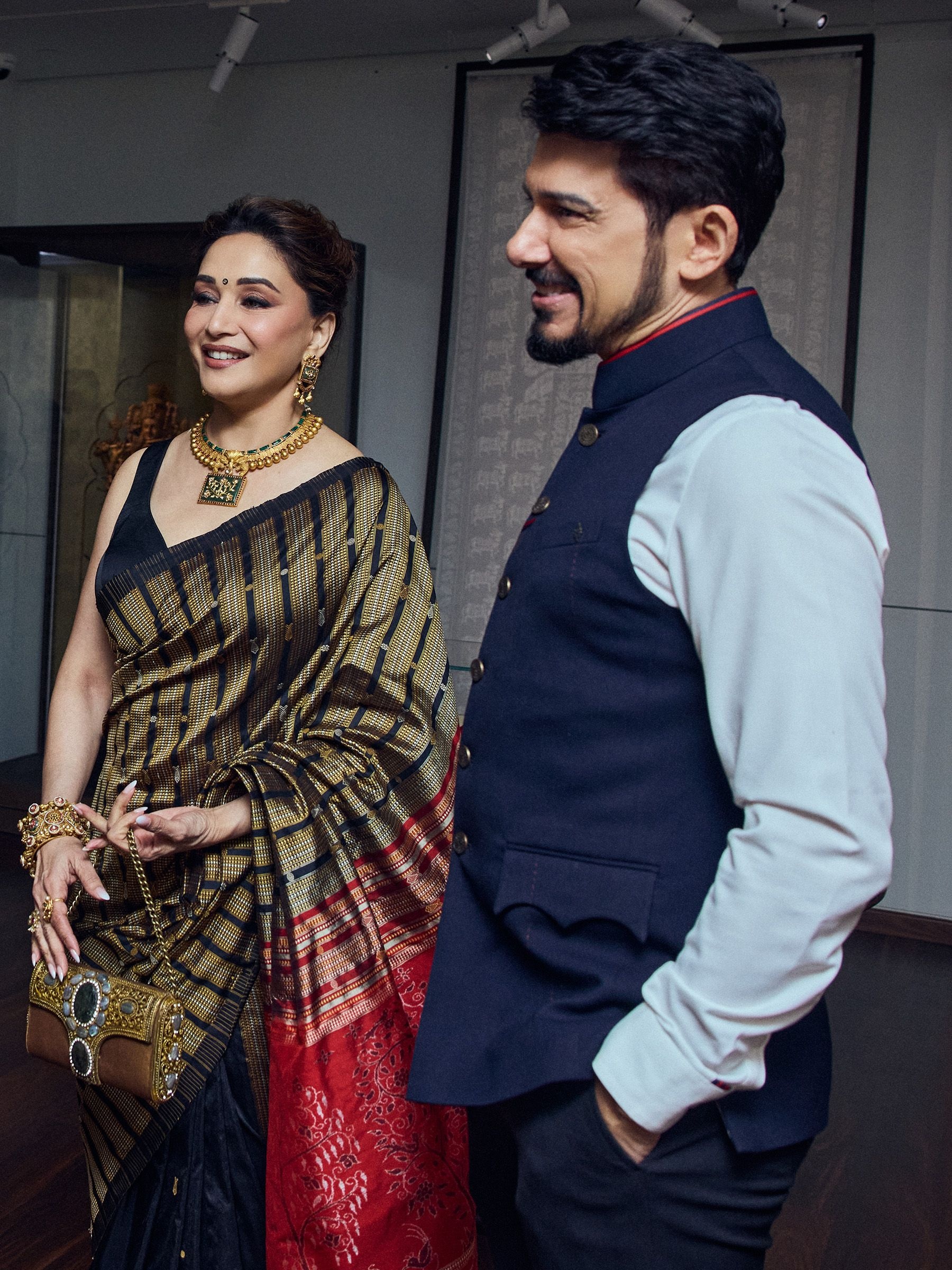 Madhuri Dixit Nene with husband Shriram Madhav Nene