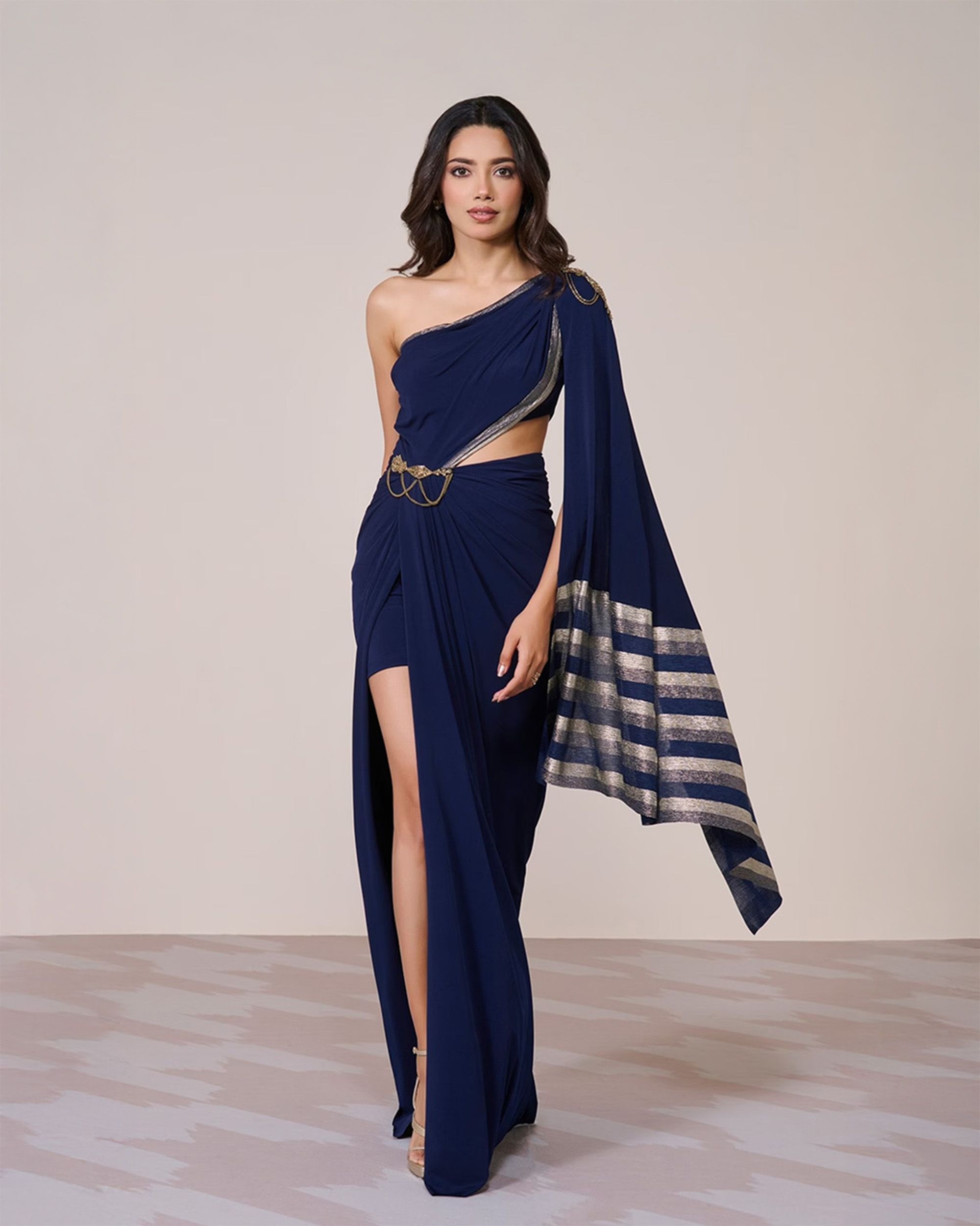 Shantnu & Nikhil sari