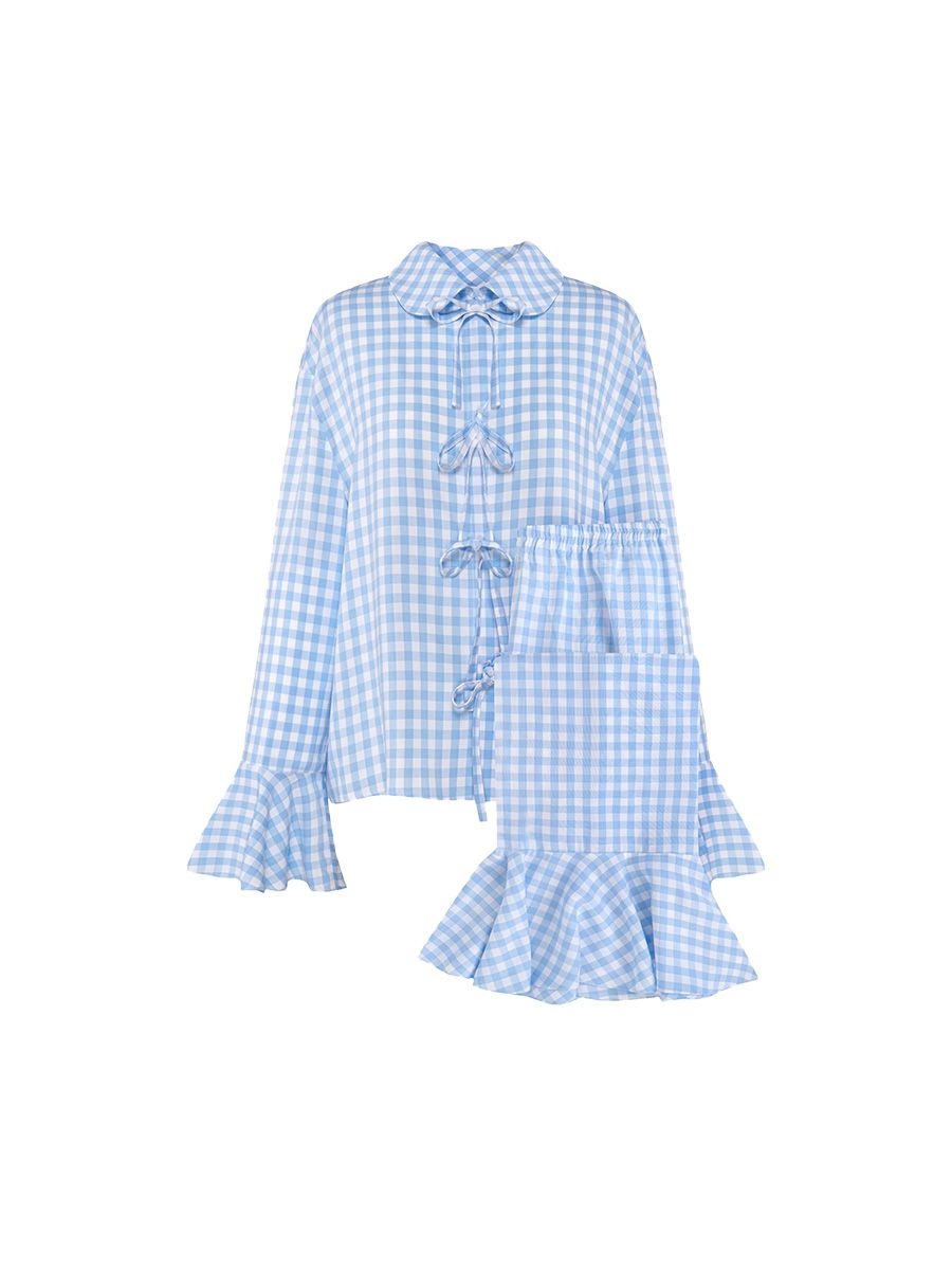 Sleeper Nebula Pyjama Set with Bow Details