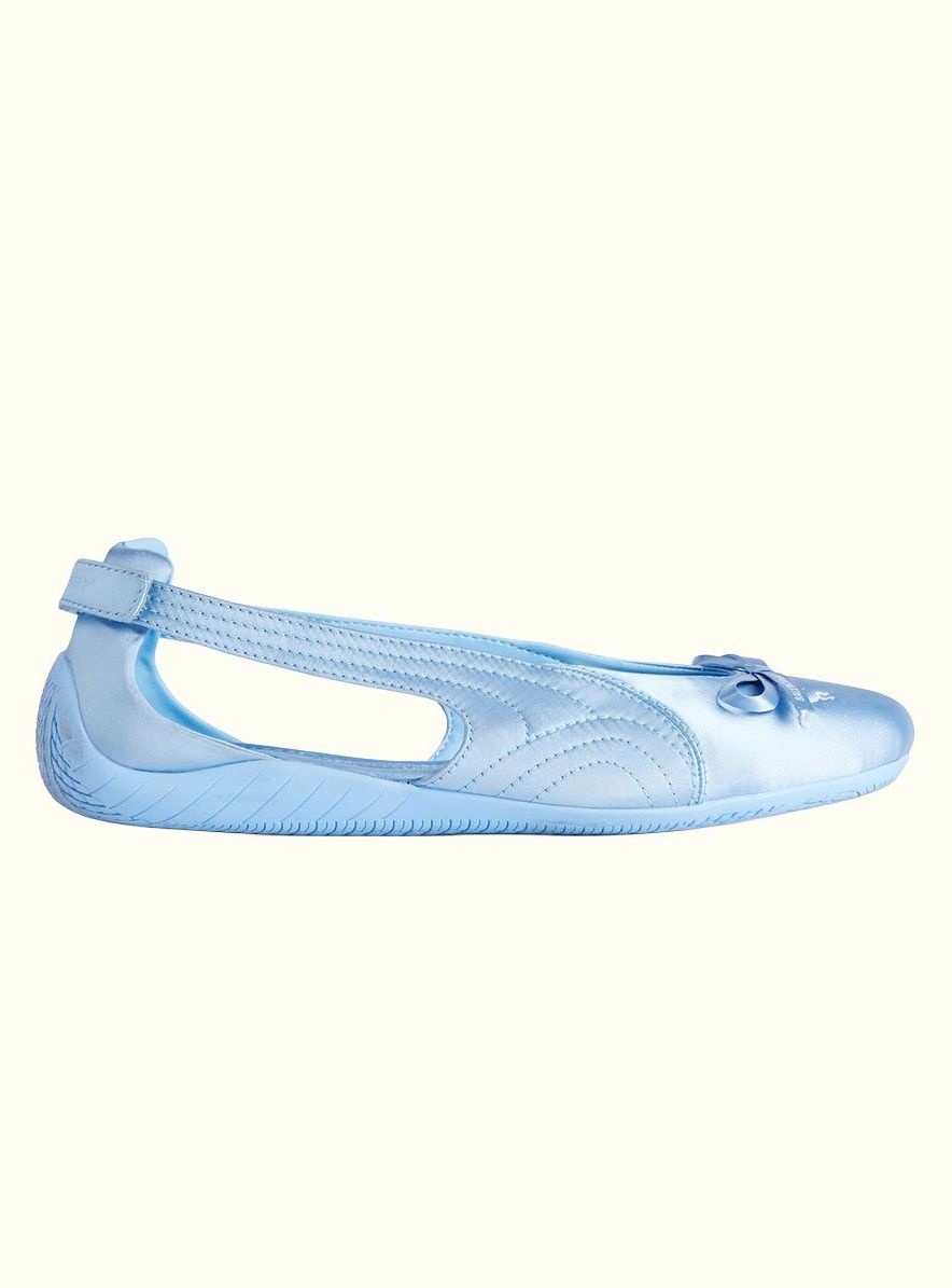 Speedcat satin ballerinas, Balenciaga X Puma