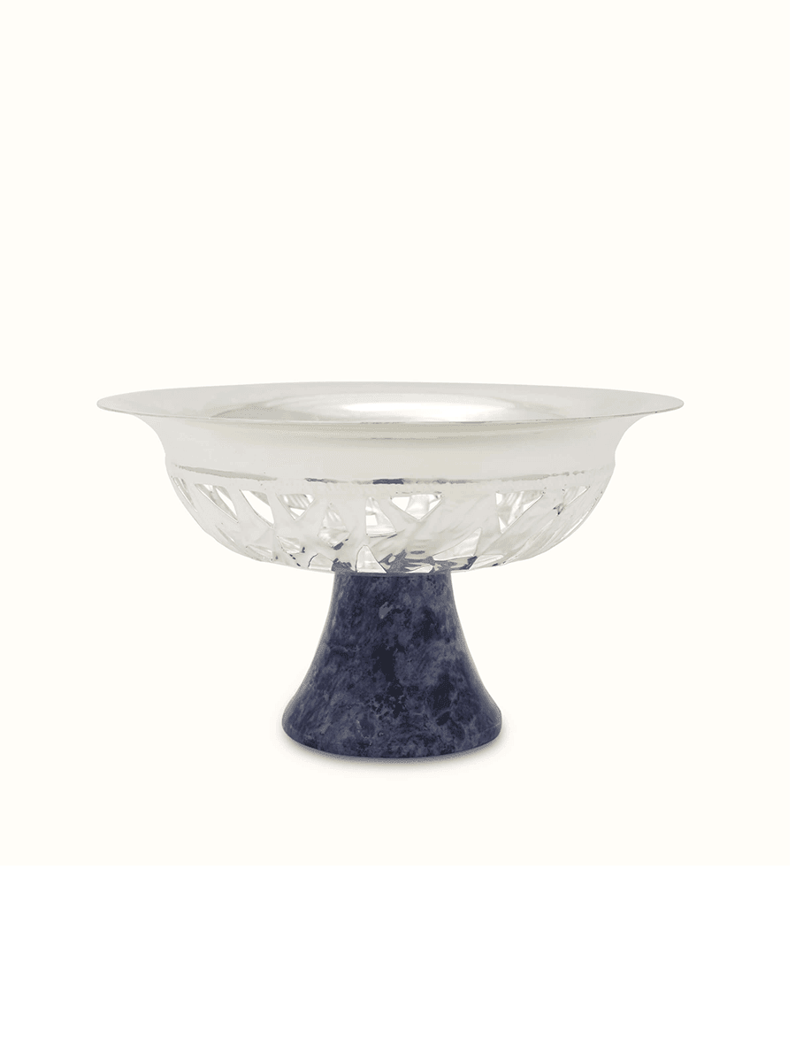 Swadesh Silver Fruit Bowl
