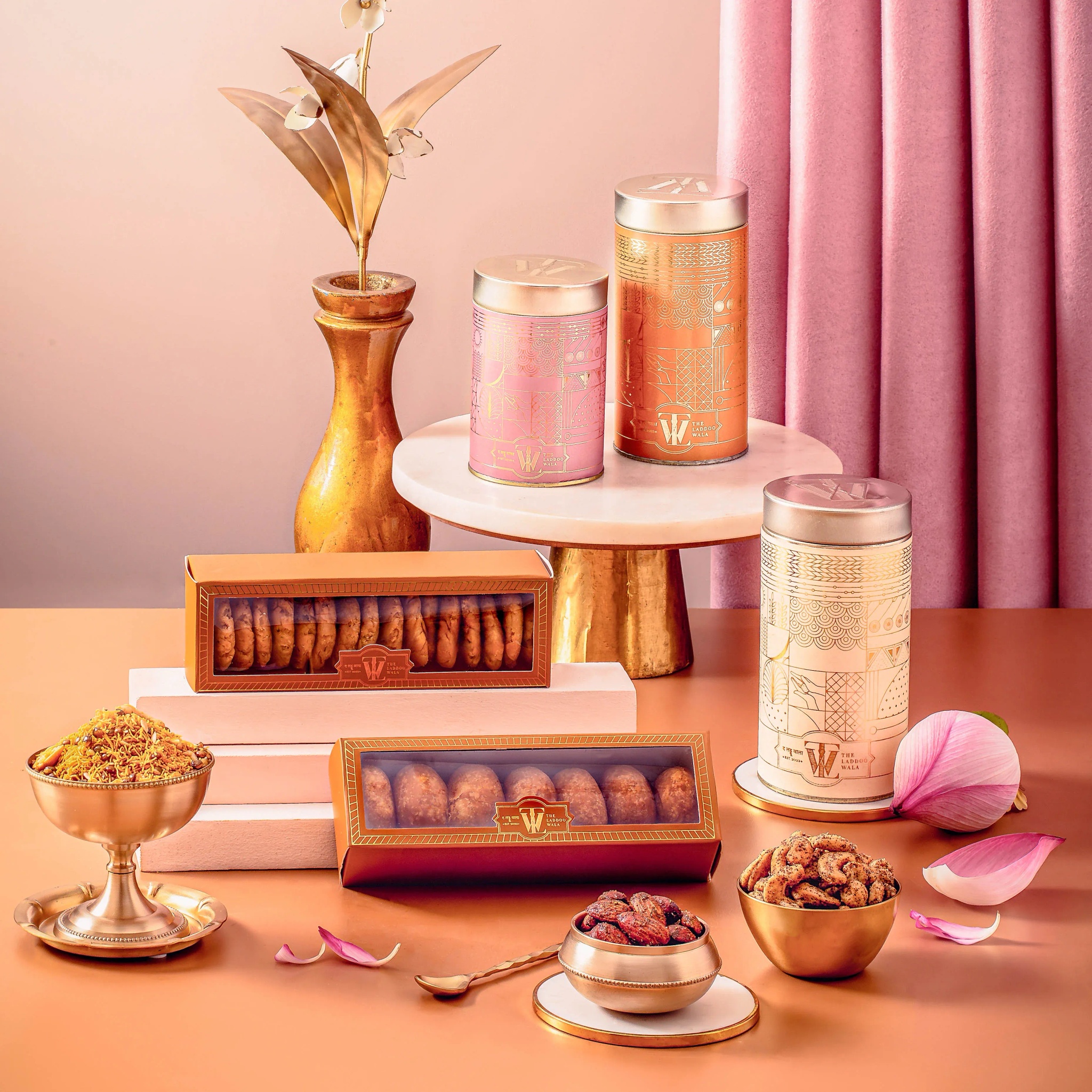 Savoury Tins and Boxes from The Laddoo Wala