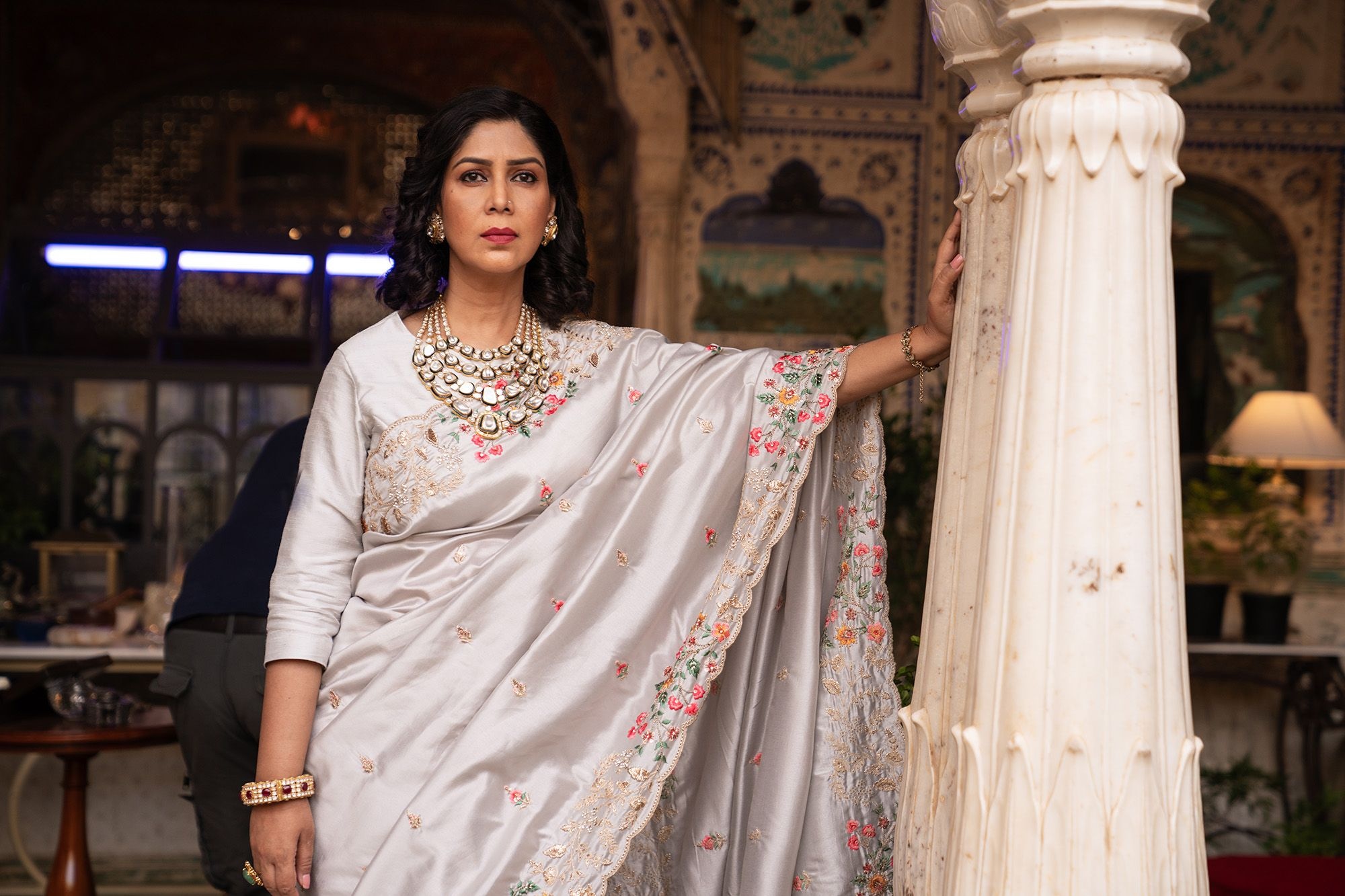 Sakshi Tanwar as the queen of Morpur