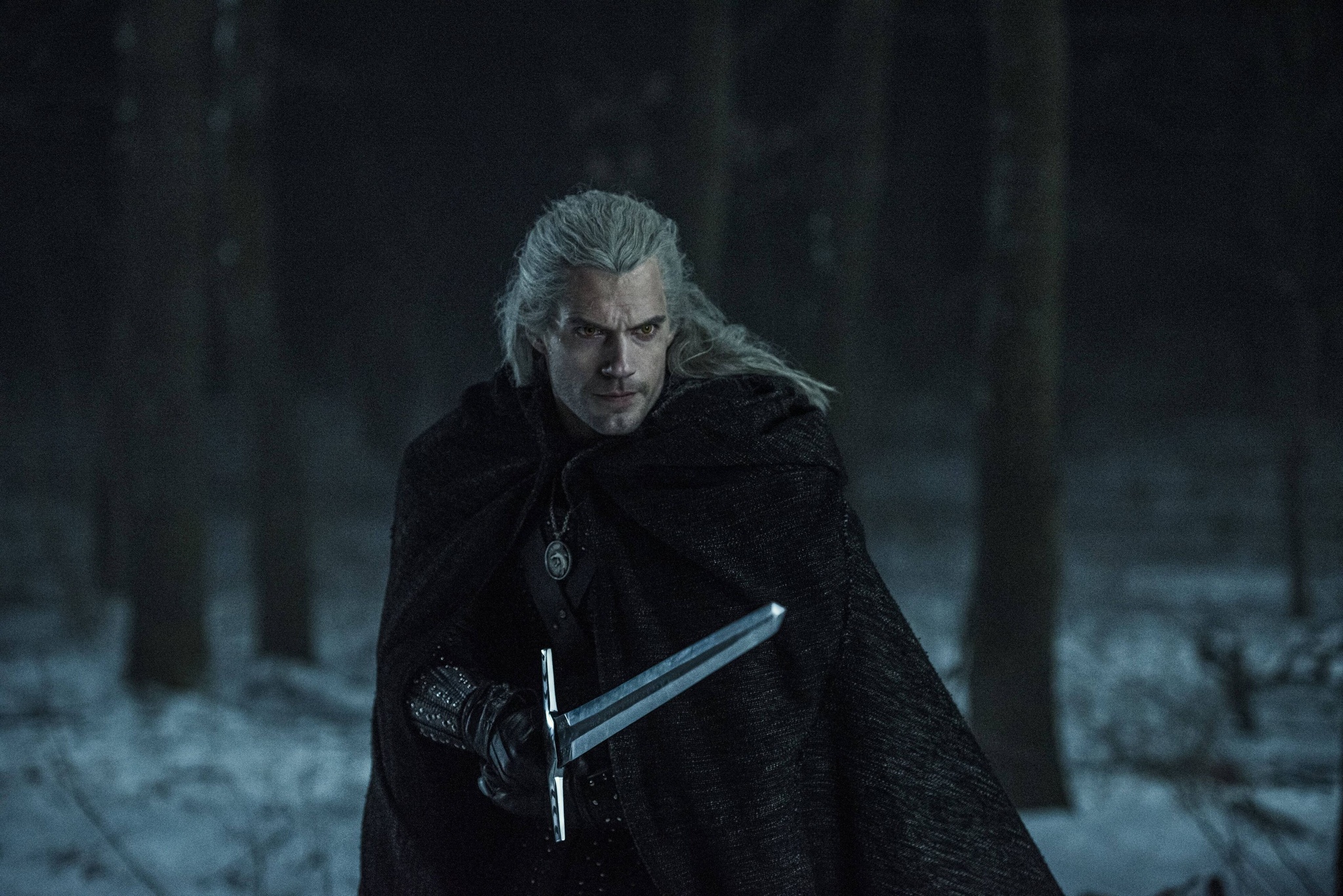 Henry Cavill as Geralt of Rivia in The Witcher 