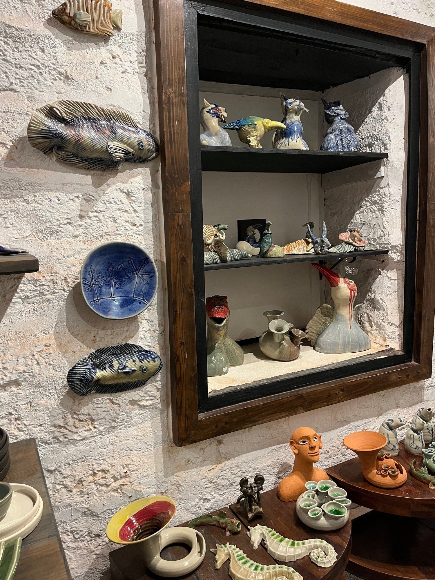 Thomas the Potter's studio in Goa