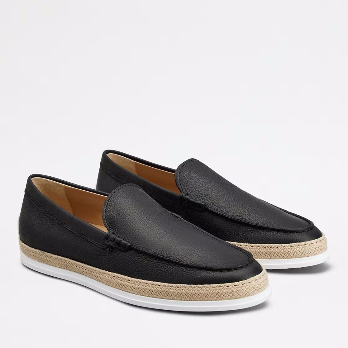 Tod’s leather slipper loafers