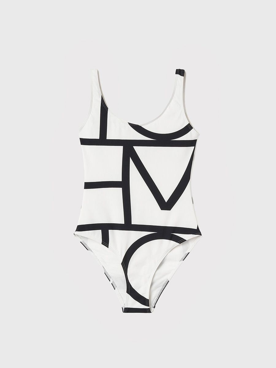 Toteme monogram swimsuit