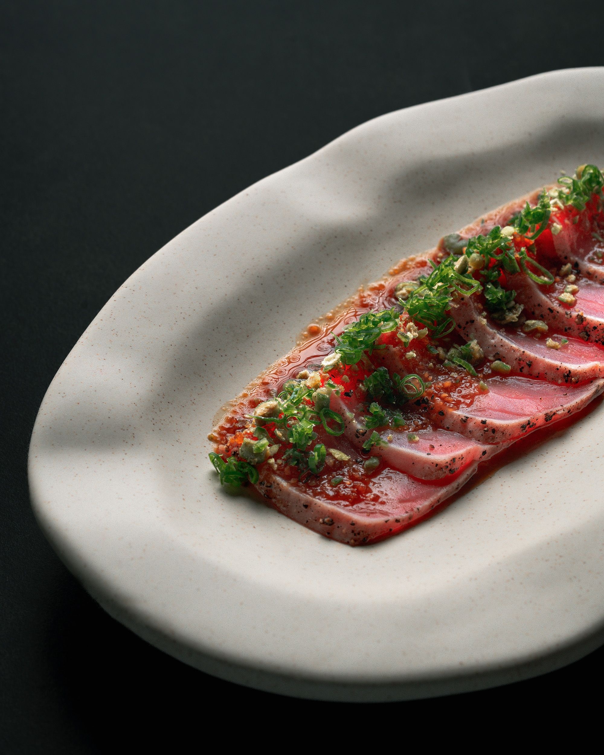 Tuna Tataki  Oju Delhi The Nod