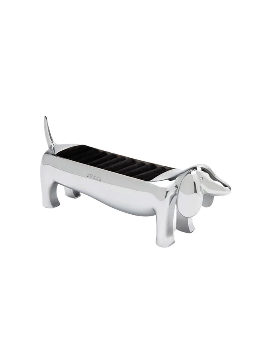 Dachsie chrome ring holder, Umbra