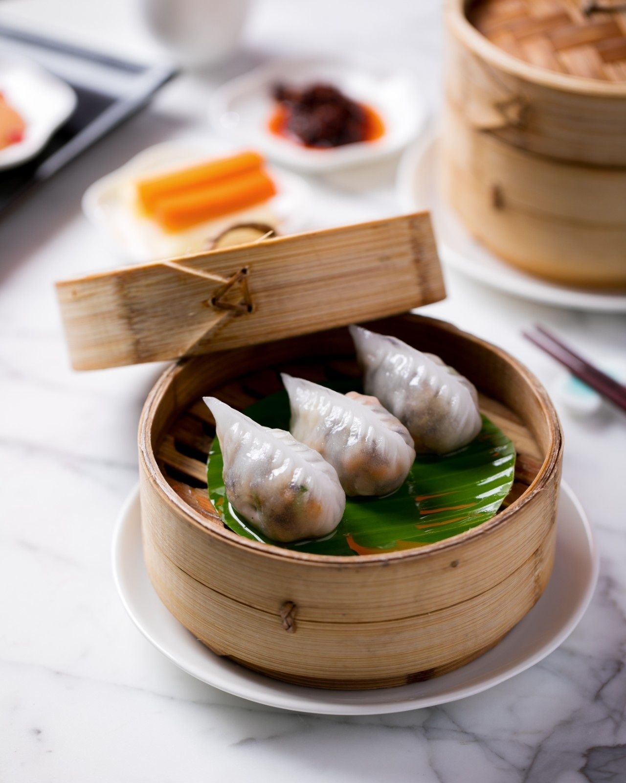 Shiitake mushroom dumplings